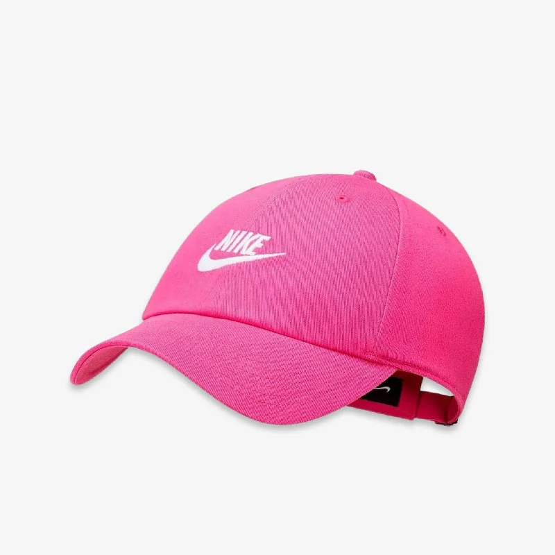 Denim snapback cap for casual cool edge -Nike Sportswear Heritage86 Futura Adjustable Hat Active Pink 913011-621