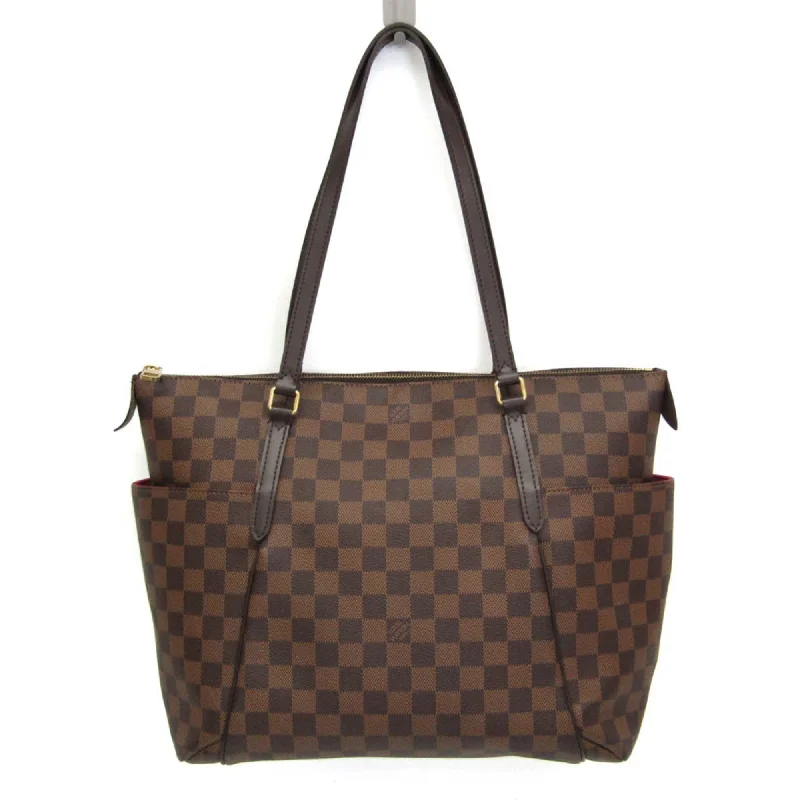 Handle bags with tropical leaves for summer -Louis Vuitton Damier  Damier Canvas Tote Bag (Pre-Owned)