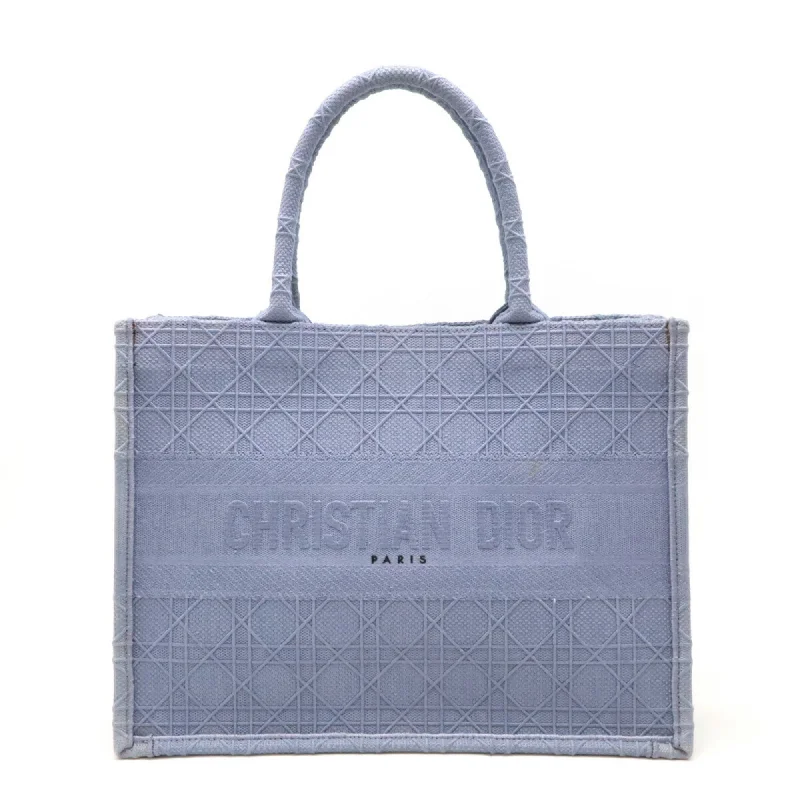 Handle bags with fun slogans for personality -Christian Dior Canvas Tote Bag (Pre-Owned)