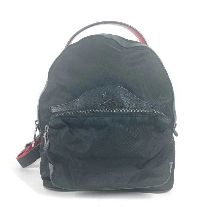 Handle bags with animal prints for flair -Christian Louboutin   Color Nylon Backpack (Pre-Owned)