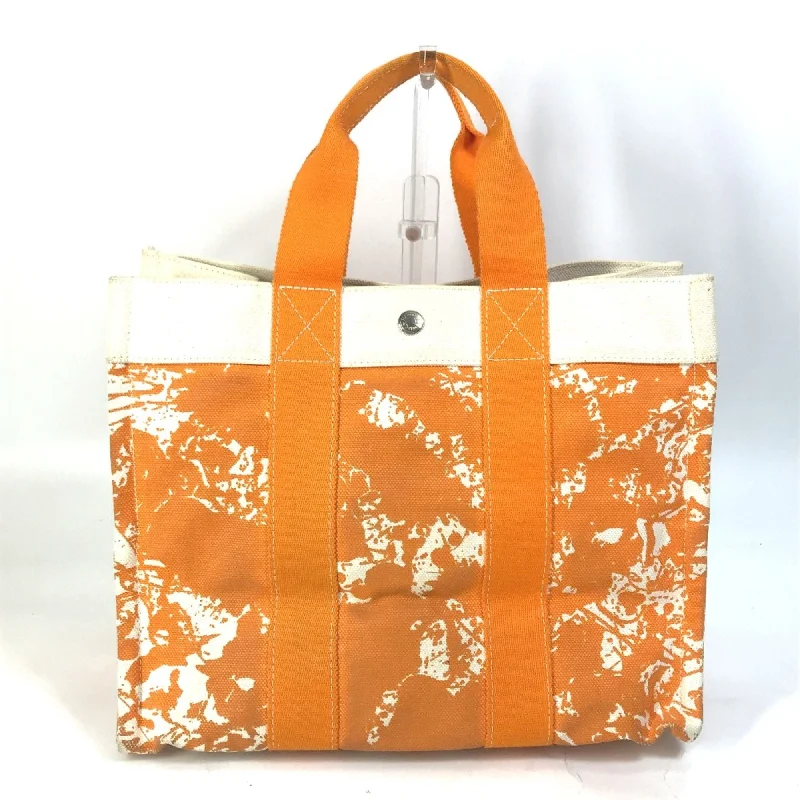 Handle bags with retro logos for charm -Hermes  Cloth Tote Bag (Pre-Owned)