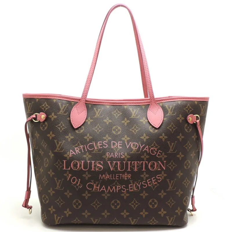 Handle bags with padded interiors for laptops -Louis Vuitton  Monogram Rose Velours Monogram Tote Bag (Pre-Owned)