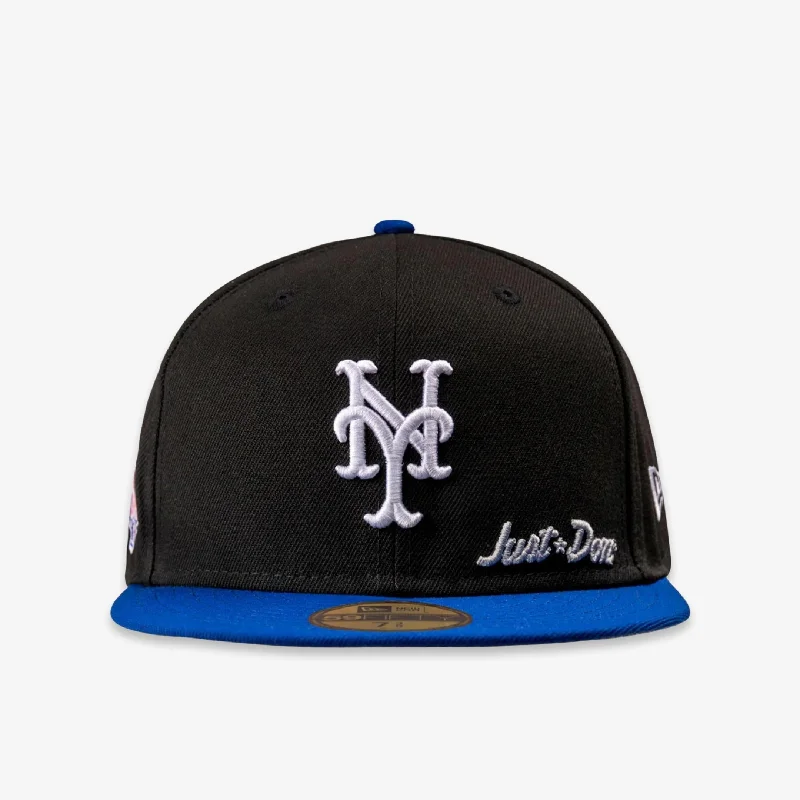 Lightweight cap with quick-dry fabric finish -New Era x Just Don x MLB 'New York Mets 2013 All-Star Game' 59Fifty Patch Fitted Hat (FW22)