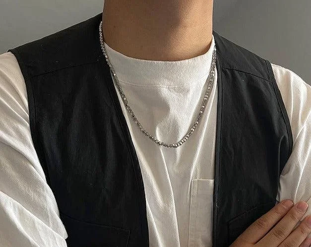 Silver necklace