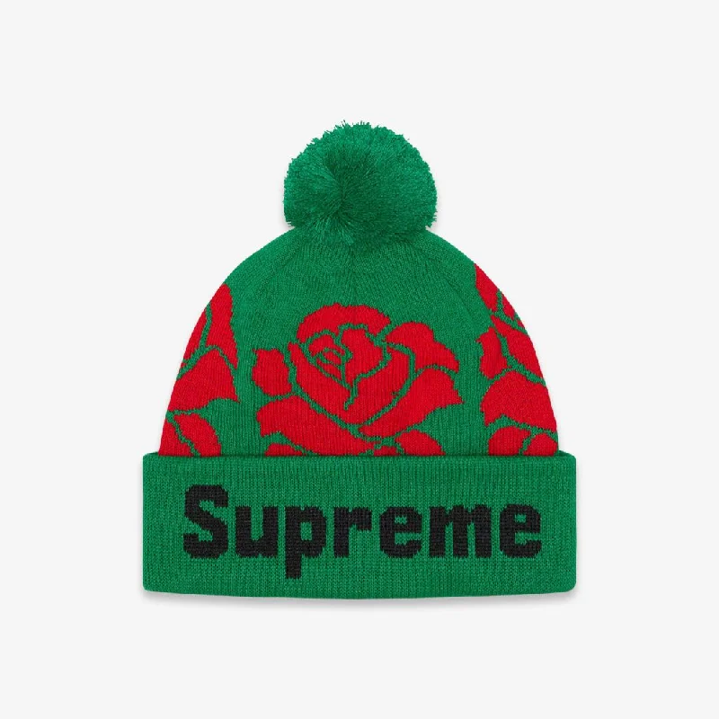 Designer dad cap for upscale casual flair -Supreme Beanie 'Rose' Green (FW22)