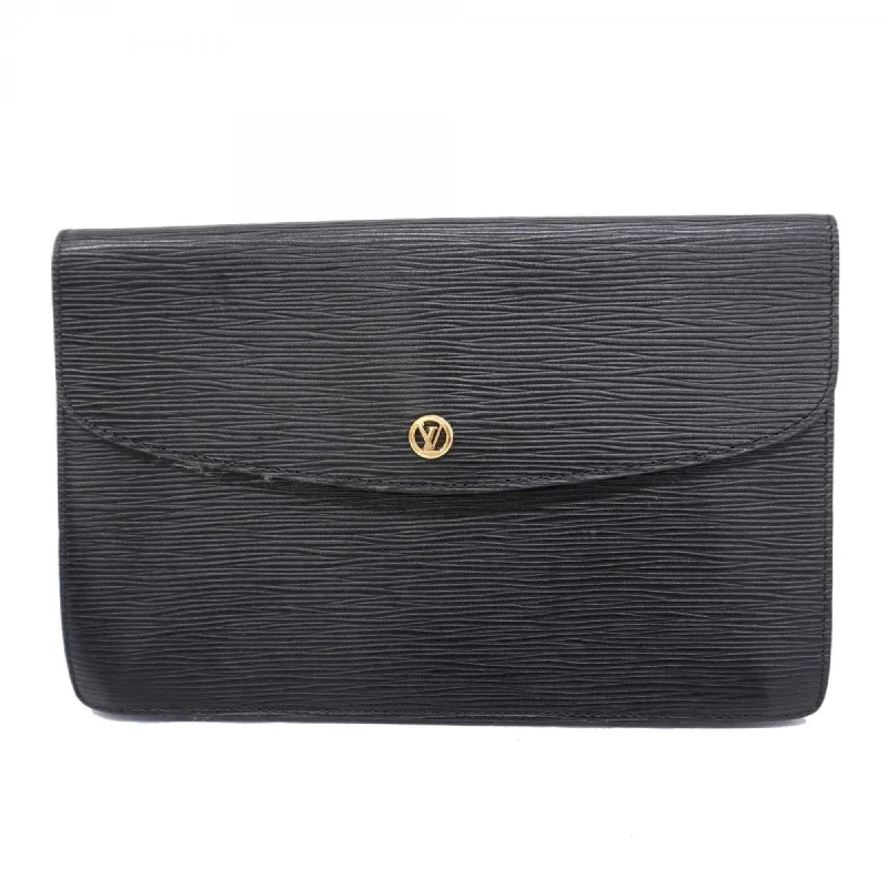 Handle bags with reinforced stitching for durability -Louis Vuitton  Clutch Bag (Pre-Owned)