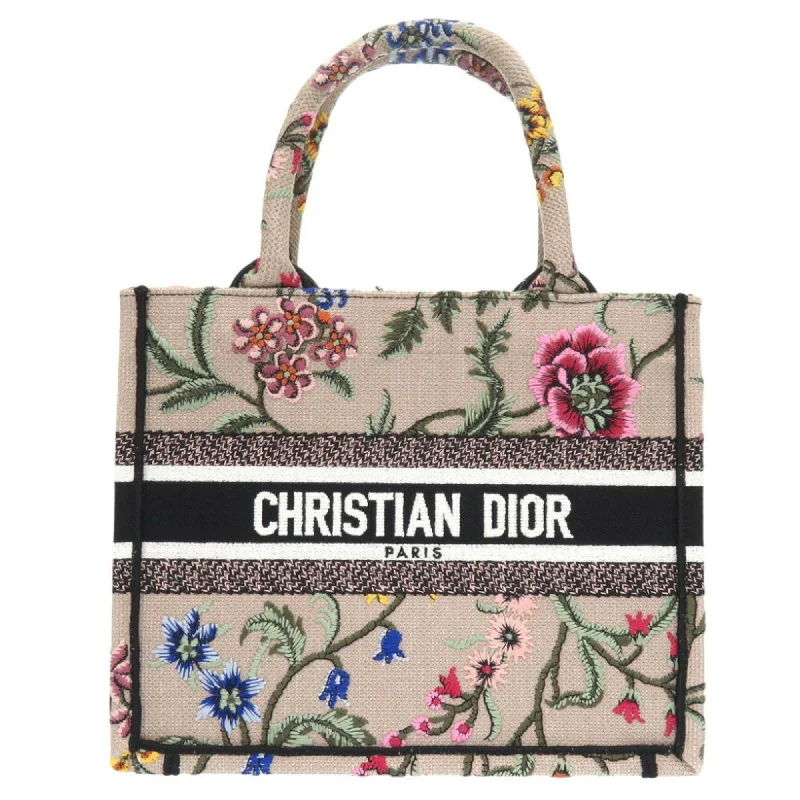 Handle bags with sleek silhouettes for fashion -Christian Dior  Canvas Tote Bag (Pre-Owned)