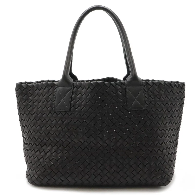 Handle bags with padded straps for comfort -Bottega Veneta Intrecciato  Leather Shoulder Bag Tote Bag (Pre-Owned)