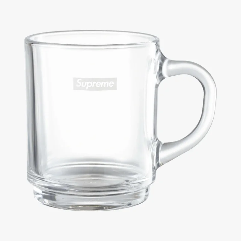 Black baseball cap for sleek all-black looks -Supreme x Duralex Glass Mugs Clear (SS23) (Set of 6)