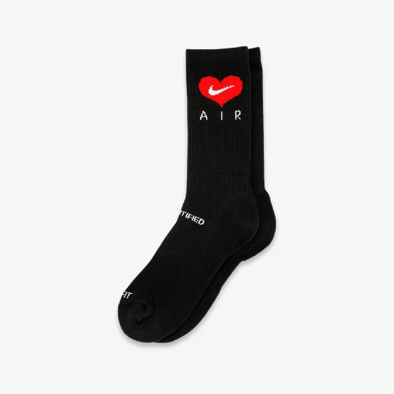 Lightweight sports cap for active workout days -Nike x Drake Certified Lover Boy Dri-FIT Socks 'Heart' Black (FW20)