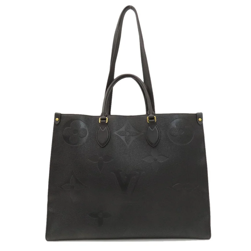 Canvas handle bags perfect for casual outings -Louis Vuitton  Monogram Empreinte Tote Bag (Pre-Owned)