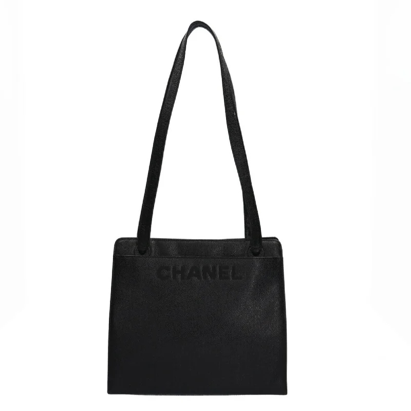 Insulated handle bags for keeping food fresh -Chanel  Caviar Leather Tote Bag (Pre-Owned)