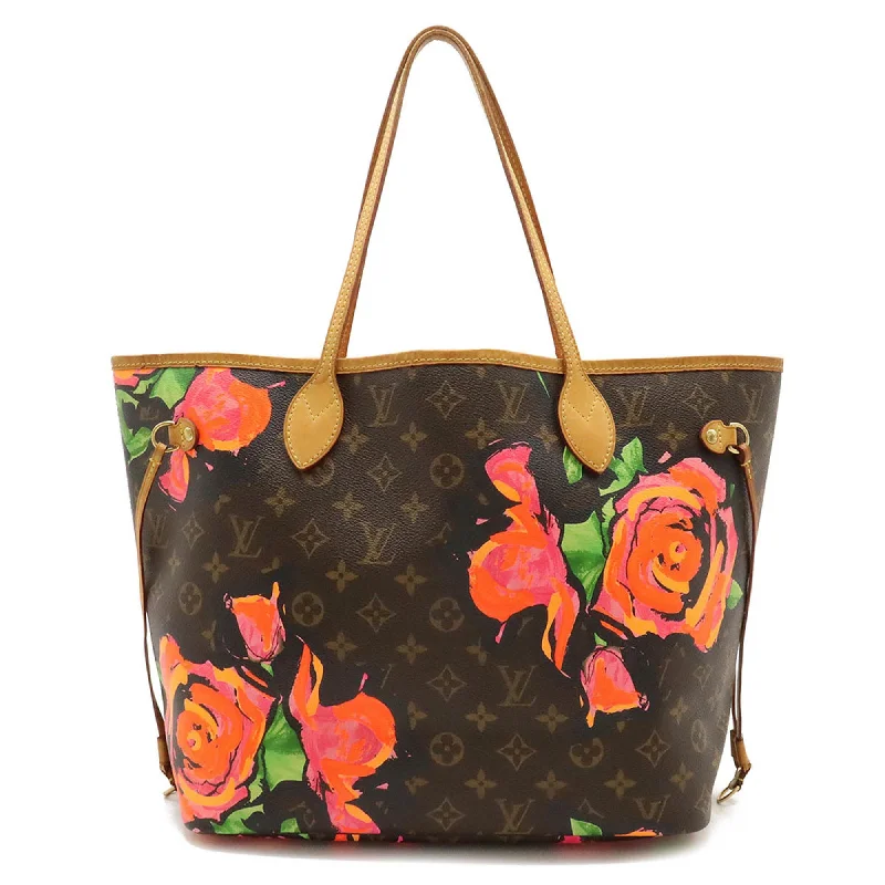 Handle bags with bold logos for branding -Louis Vuitton Monogram Rose Shoulder Bag Tote Bag (Pre-Owned)