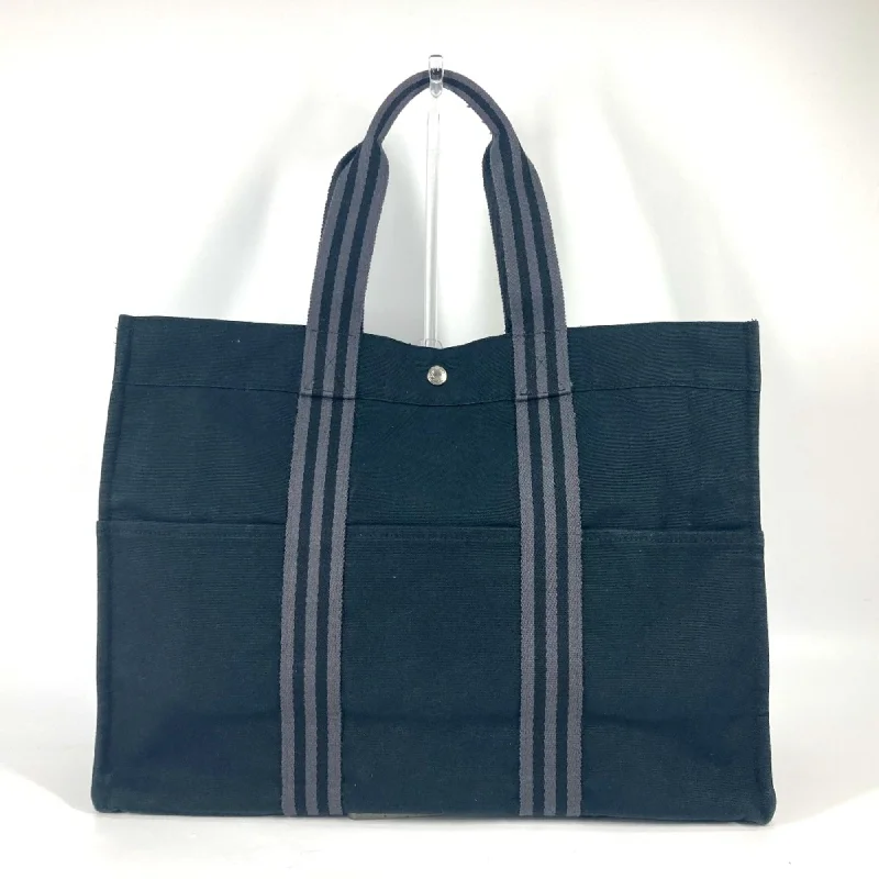 Reversible handle bags offering dual design styles -Hermes  Cloth Tote Bag (Pre-Owned)