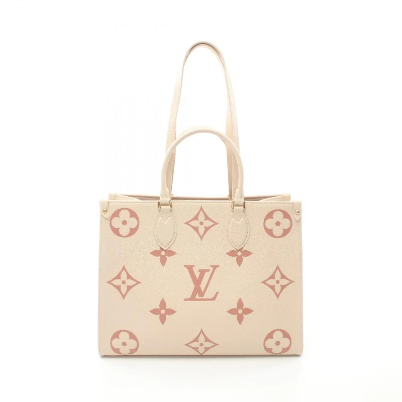 Handle bags with tropical leaves for summer -Louis Vuitton   Monogram Empreinte Tote Bag (Pre-Owned)