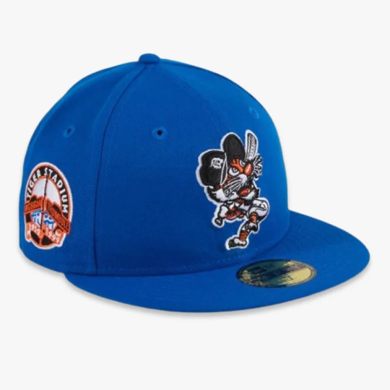 Denim dad cap for effortless casual charm -New Era x MLB Cereal Pack 'Detroit Tigers Tiger Stadium' (Frosted Flakes) 59Fifty Patch Fitted Hat (Hat Club Exclusive)