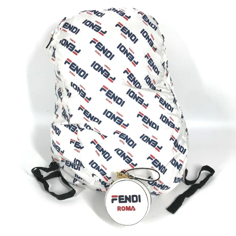 Handle bags with waterproof lining for protection -Fendi Navy  Color  Nylon Backpack (Pre-Owned)