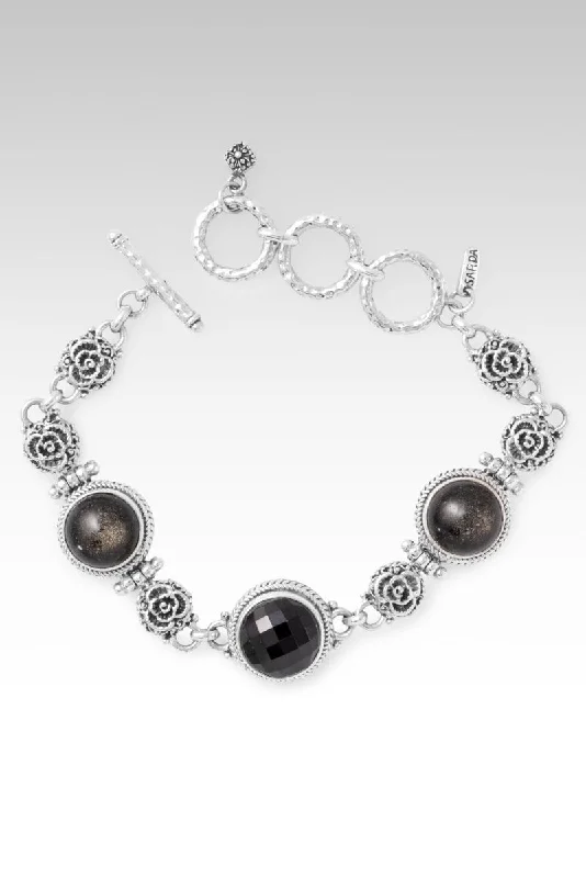 Bangles with polished jade for smooth calm -Abound in Hope Bracelet™ in Black Spinel