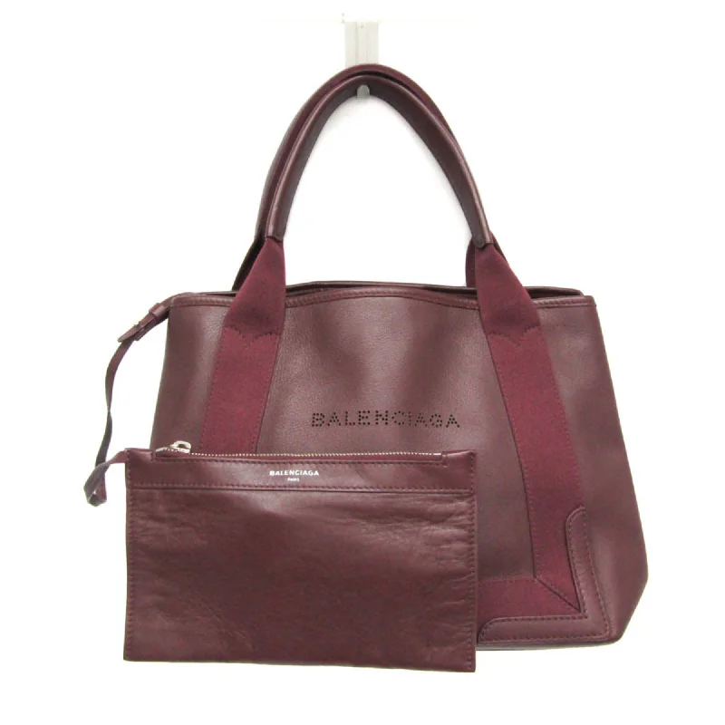 Handle bags with colorful handles for flair -Balenciaga  Leather Handbag Tote Bag (Pre-Owned)