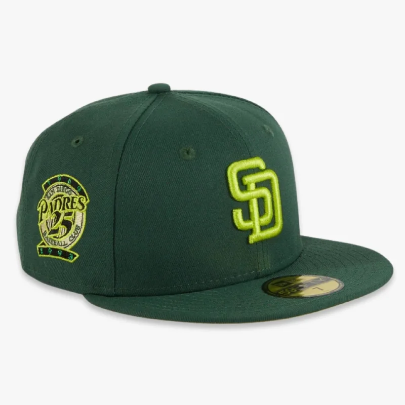 Vintage cap for retro fashion enthusiasts -New Era x MLB Crocodile 'San Diego Padres 25th Anniversary' 59Fifty Patch Fitted Hat (Hat Club Exclusive)