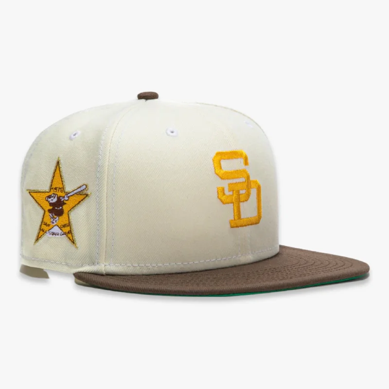 Camouflage cap for hunting trip essentials -New Era x MLB White Dome 'San Diego Padres 1978 All-Star Game' 59Fifty Patch Fitted Hat (Hat Club Exclusive)