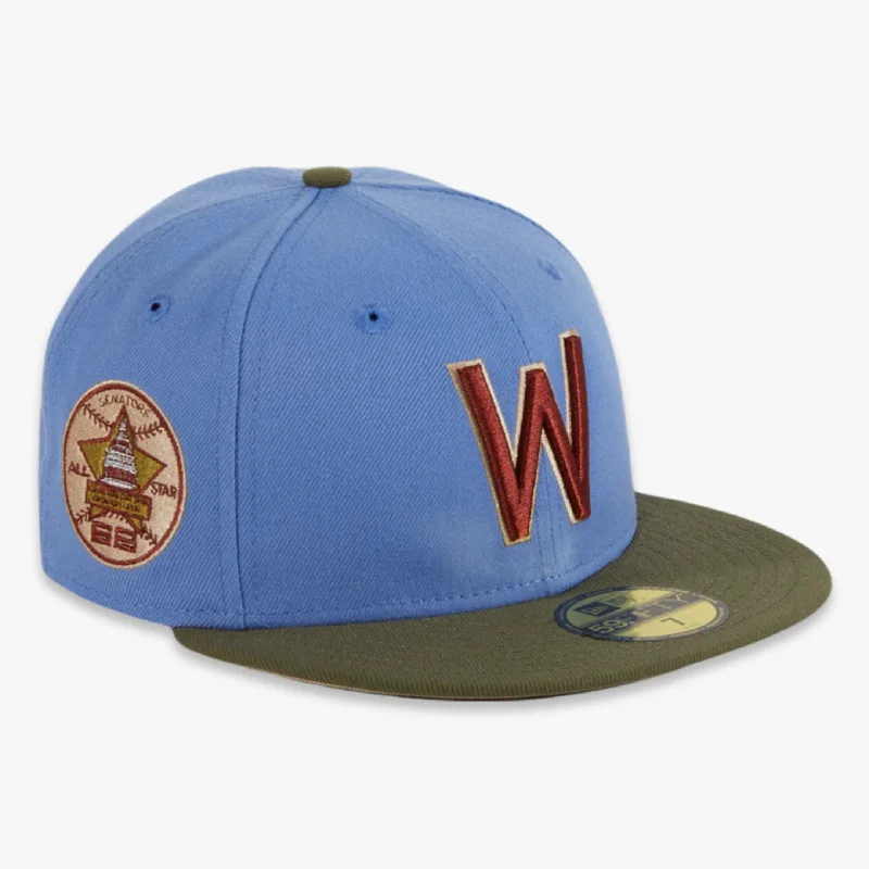 Graphic trucker cap for playful fashion flair -New Era x MLB Great Outdoors 'Washington Senators 1962 All-Star Game' 59Fifty Patch Fitted Hat (Hat Club Exclusive)