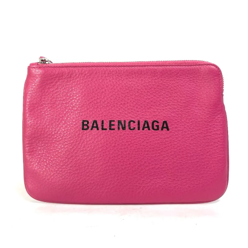 Waterproof handle bags ideal for rainy weather -Balenciaga  Leather Clutch Bag (Pre-Owned)