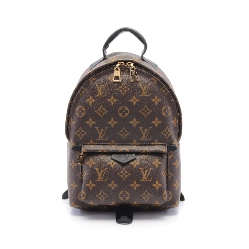 Handle bags with lightweight fabric for ease -Louis Vuitton   Monogram Leather Backpack (Pre-Owned)