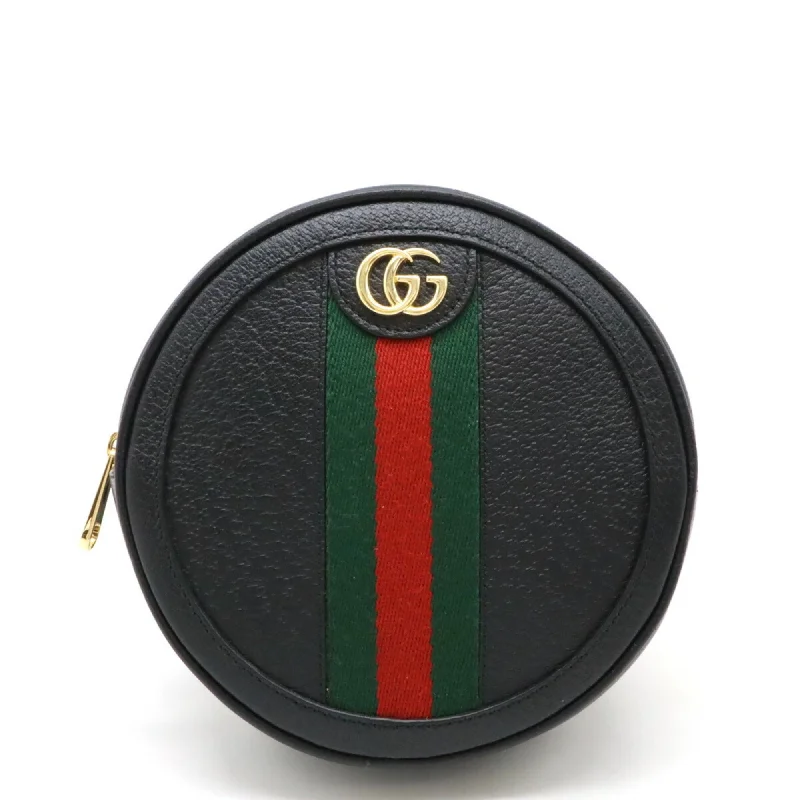 Handle bags with neutral leather for elegance -Gucci Sherry Line    Color Leather Backpack (Pre-Owned)