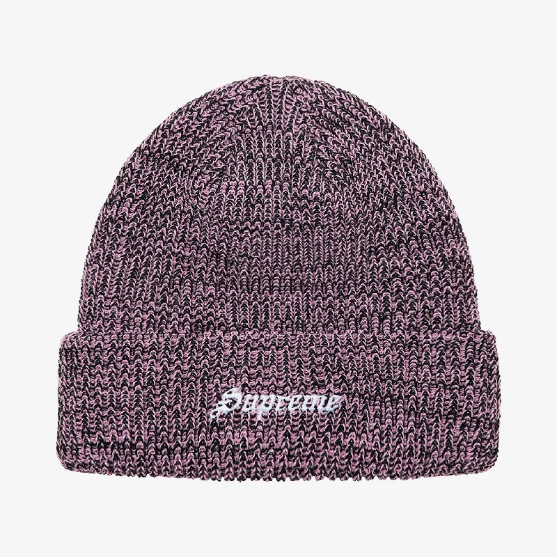 Fitted cap for snug personalized fit -Supreme Beanie 'Twisted Loose Gauge' Pink (FW21)