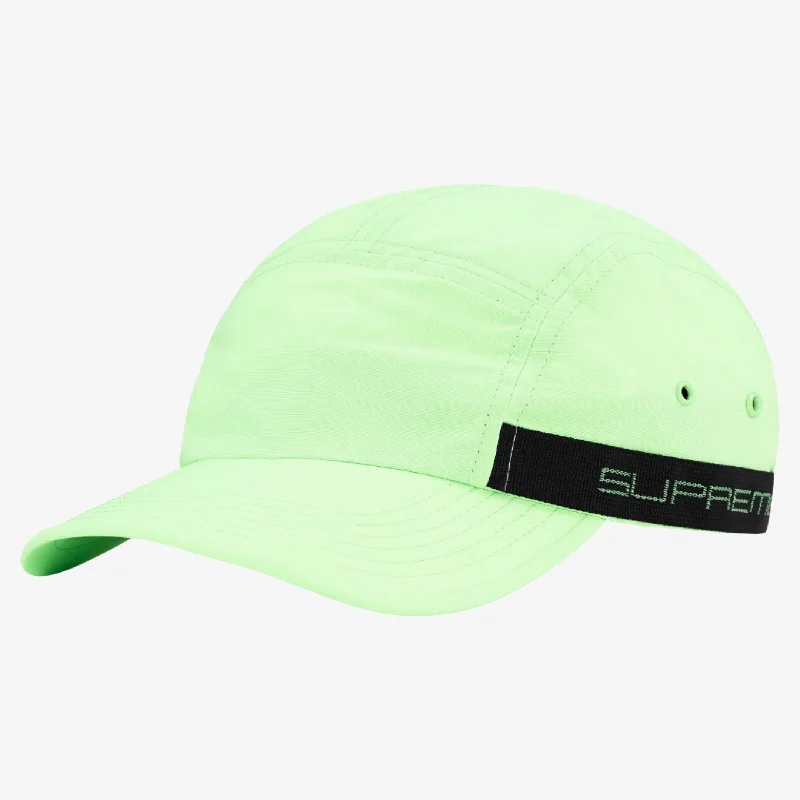 Lightweight sports cap with UV protection -Supreme Camp Cap 'Sport Webbing' Bright Mint (SS23)