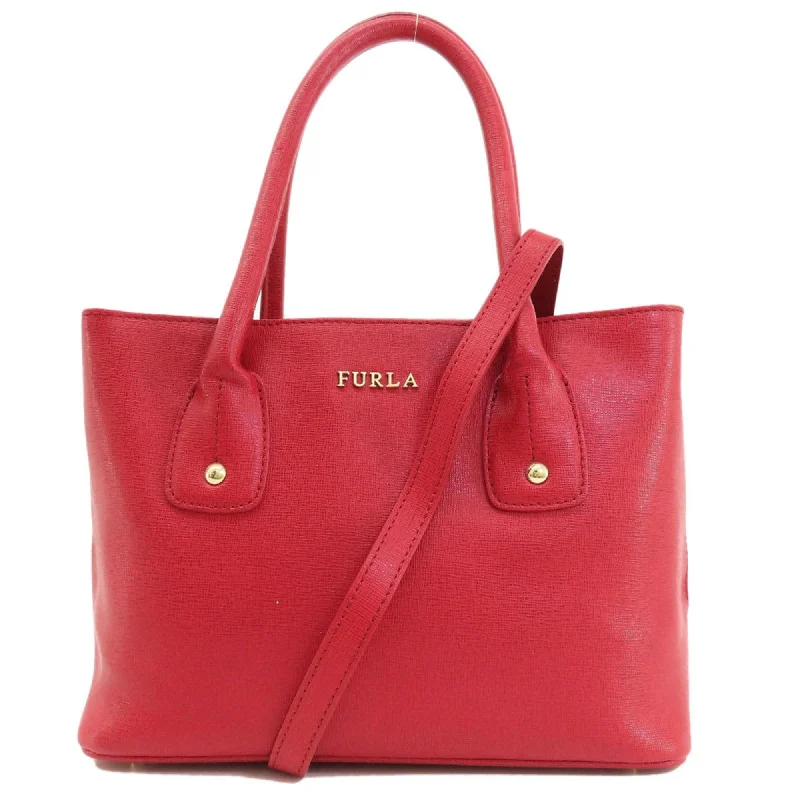 Handle bags with detachable pouches for versatility -Furla  Pvc Tote Bag (Pre-Owned)