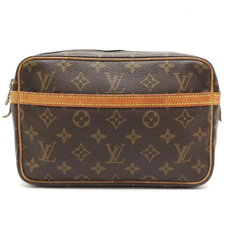 Handle bags with fun slogans for personality -Louis Vuitton  Monogram Monogram Clutch Bag (Pre-Owned)