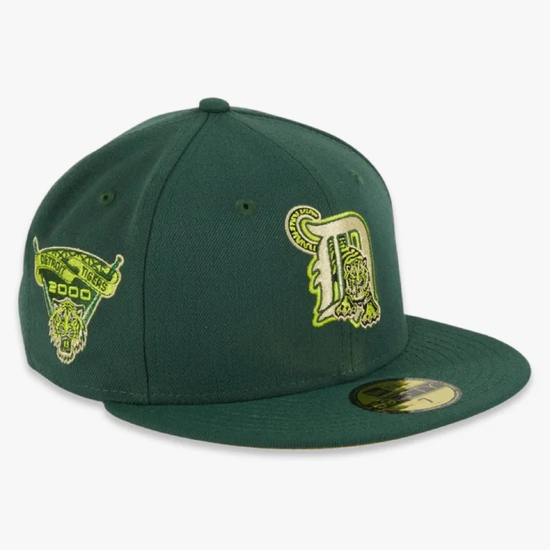 Durable dad cap for relaxed weekend outings -New Era x MLB Crocodile 'Detroit Tigers 2000 Stadium' 59Fifty Patch Fitted Hat (Hat Club Exclusive)