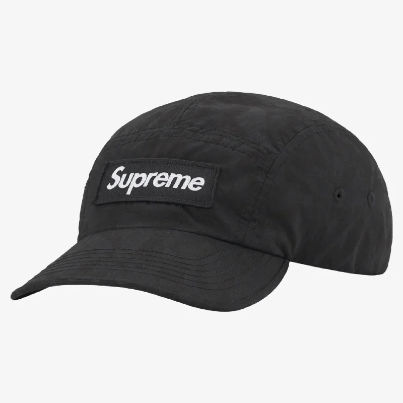 Affordable cap for budget-friendly headwear options -Supreme Nylon Camp Cap 'Overdyed Camo' Black (SS23)