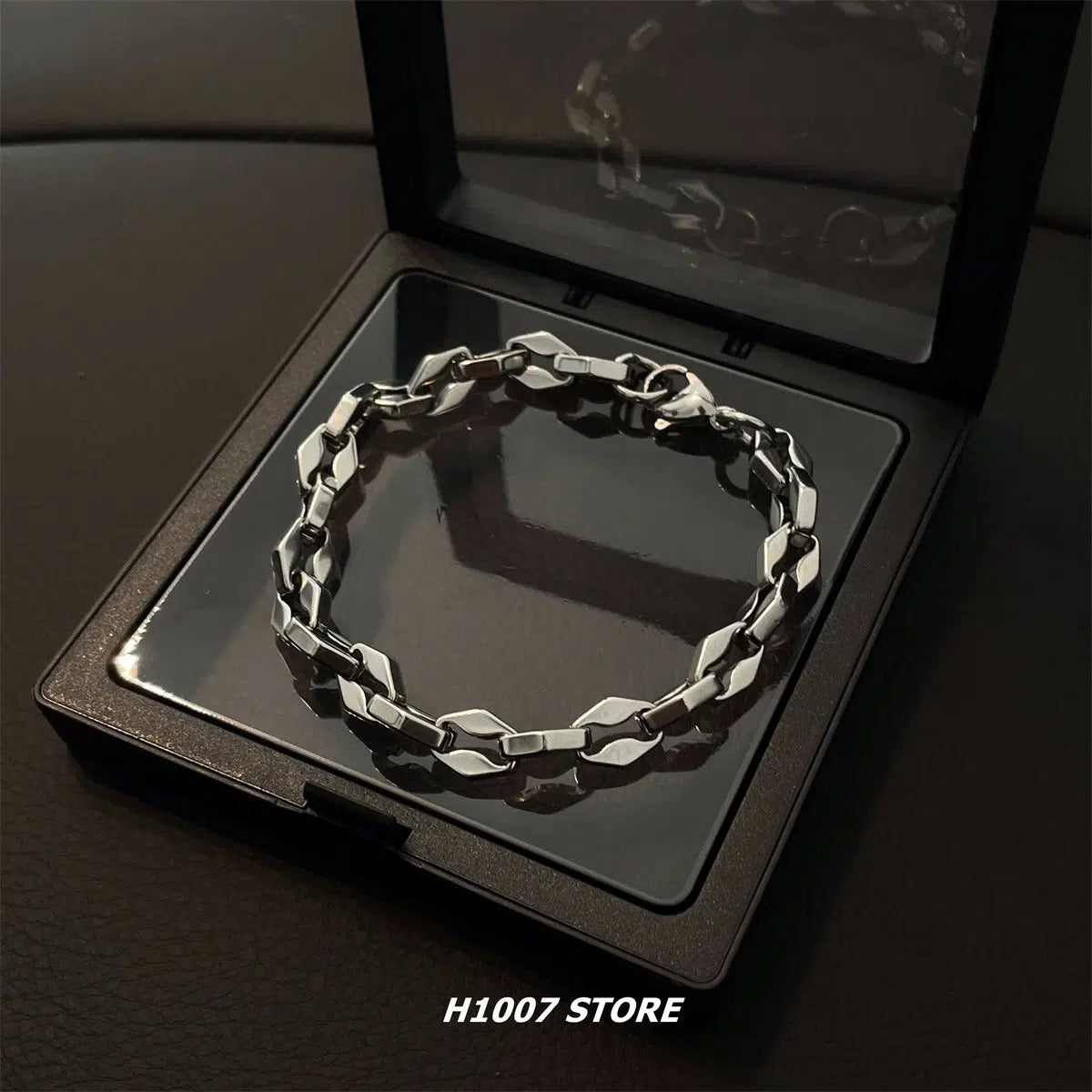 Titanium Steel Diamond Bracelet