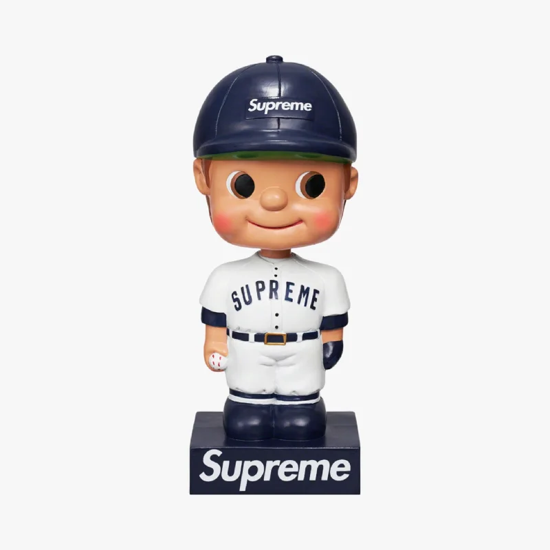 Graphic trucker cap for playful fashion flair -Supreme Bobblehead Blue (SS23)