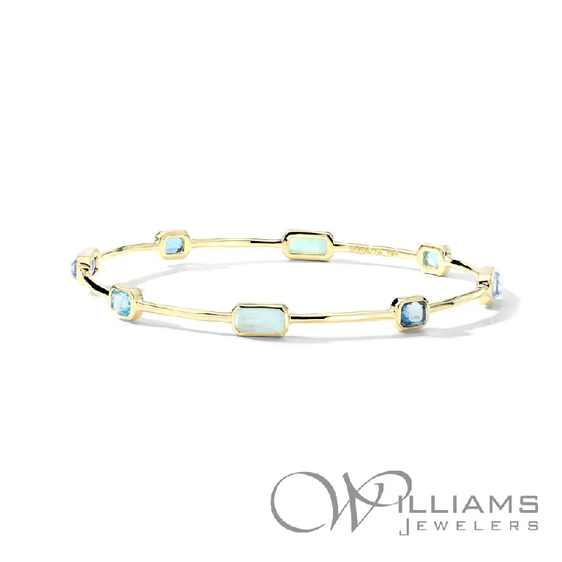 Bracelets with opal gems for iridescent glow -Ippolita Rock Candy 18 Karat Multi-Gem Bracelet