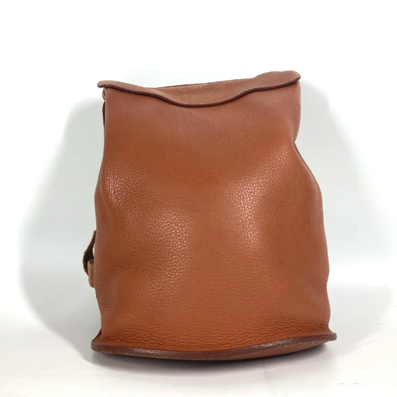 Handle bags with padded straps for comfort -Hermes  Leather Backpack (Pre-Owned)