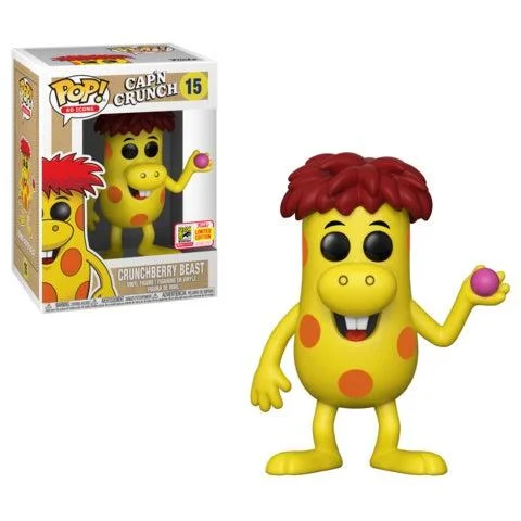 Adjustable dad cap for easy size tweaks -Funko Pop! Ad Icons x Quaker Oats x Cap'n Crunch 'Crunchberry Beast' #15 (San Diego Comic Con Exclusive)