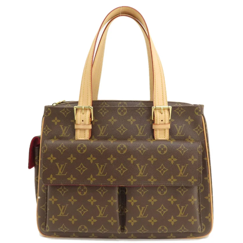 Handle bags with monogram designs for personalization -Louis Vuitton Monogram  Monogram Monogram Tote Bag (Pre-Owned)