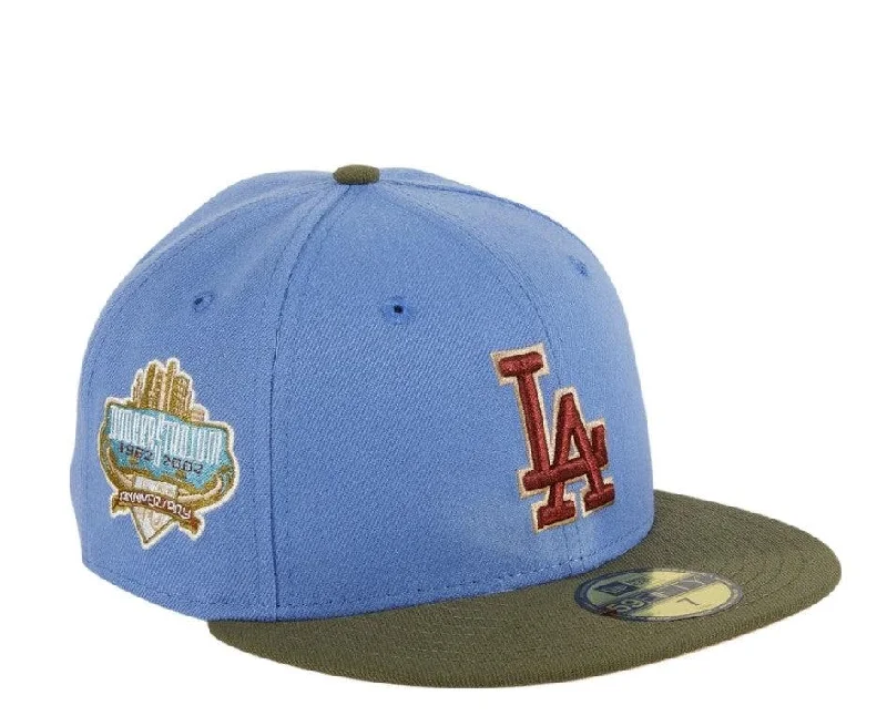 Trucker cap with funny slogan prints -New Era x MLB Great Outdoors 'Los Angeles Dodgers 40th Anniversary' 59Fifty Patch Fitted Hat (Hat Club Exclusive)