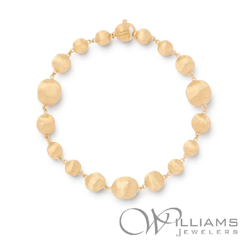 Bracelets with pearl beads for classic beauty -Marco Bicego Africa 18 Karat Bracelet