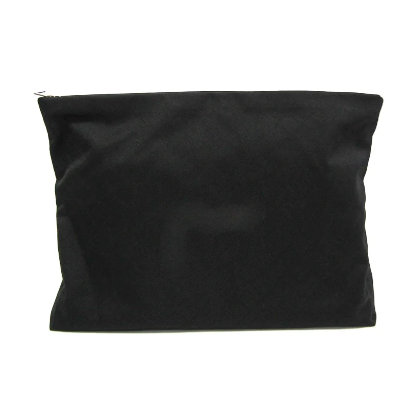 Handle bags with soft fabric for comfort -Bottega Veneta  Nylon Clutch Bag (Pre-Owned)