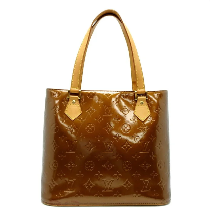 Handle bags with floral prints for spring -Louis Vuitton  Monogram Vernis Tote Bag (Pre-Owned)