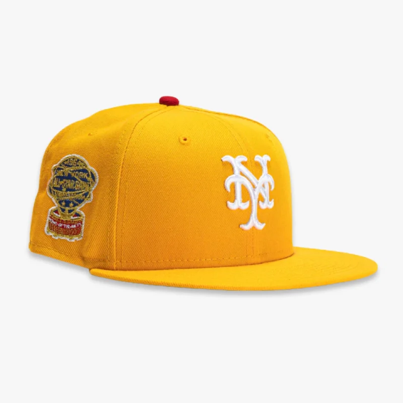 Lightweight sports cap for active workout days -New Era x MLB Ballpark Snacks 'New York Mets 1964 All-Star Game' 59Fifty Patch Fitted Hat (Hat Club Exclusive)