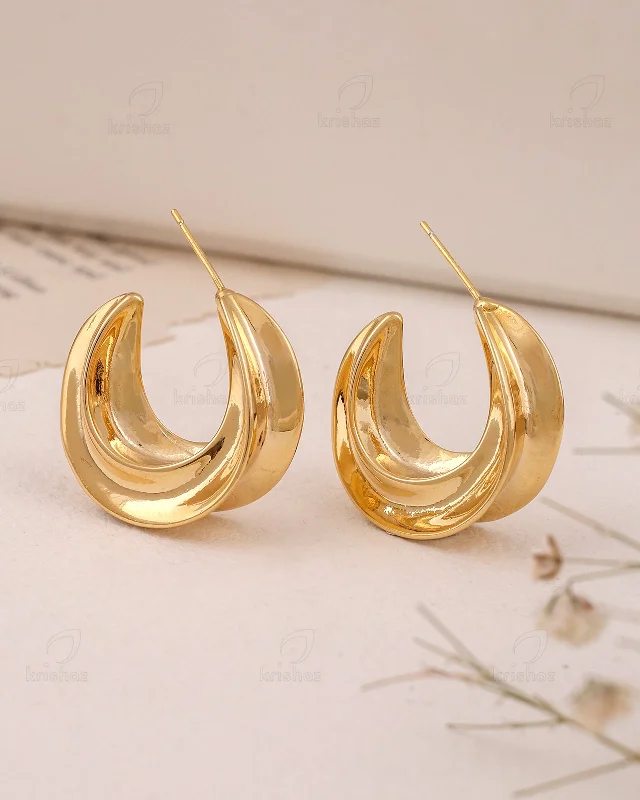 Best hoop earrings with minimalist designs for a clean and modern aesthetic-Eliora  Fashionable Studs