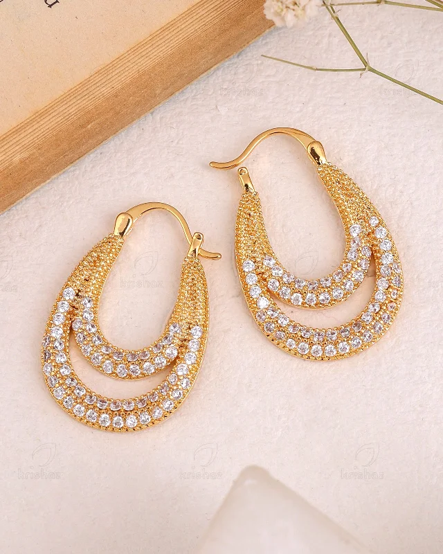 Best hoop earrings with gold for a luxurious and timeless look-Ernest Fashionable Hoops