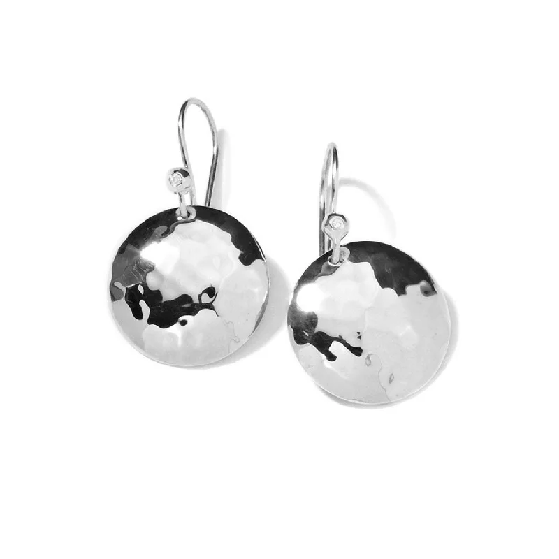 Best hoop earrings with twisted rope designs for a nautical-inspired style-IPPOLITA Classico Sterling Silver Dome Disc Earrings