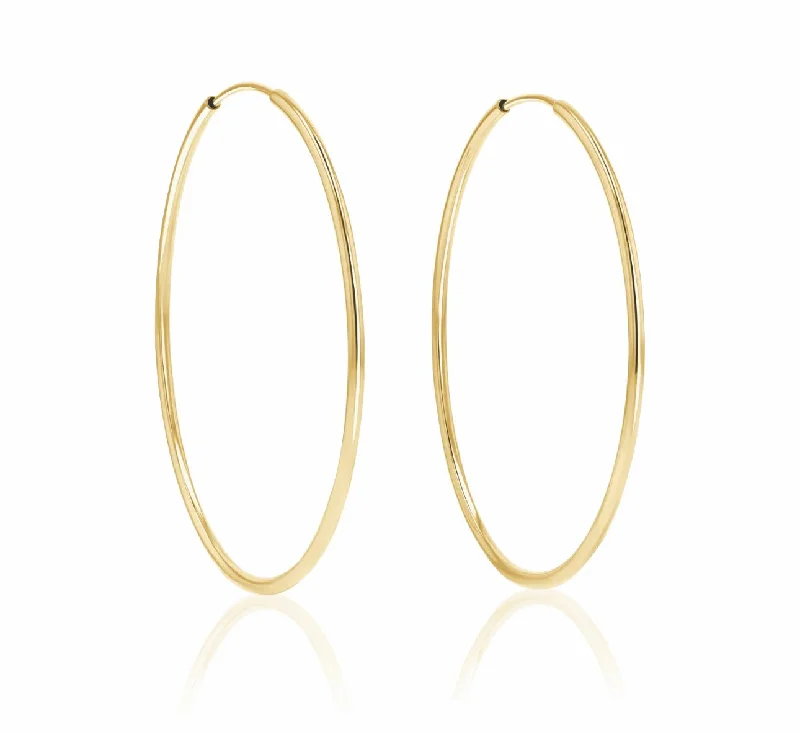 Hoop earrings with intricate designs for a unique and artistic appearance-Liana 2.0